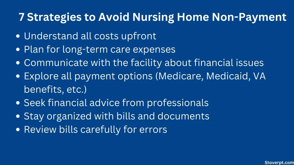 7 Strategies to Avoid Nursing Home Non-Payment