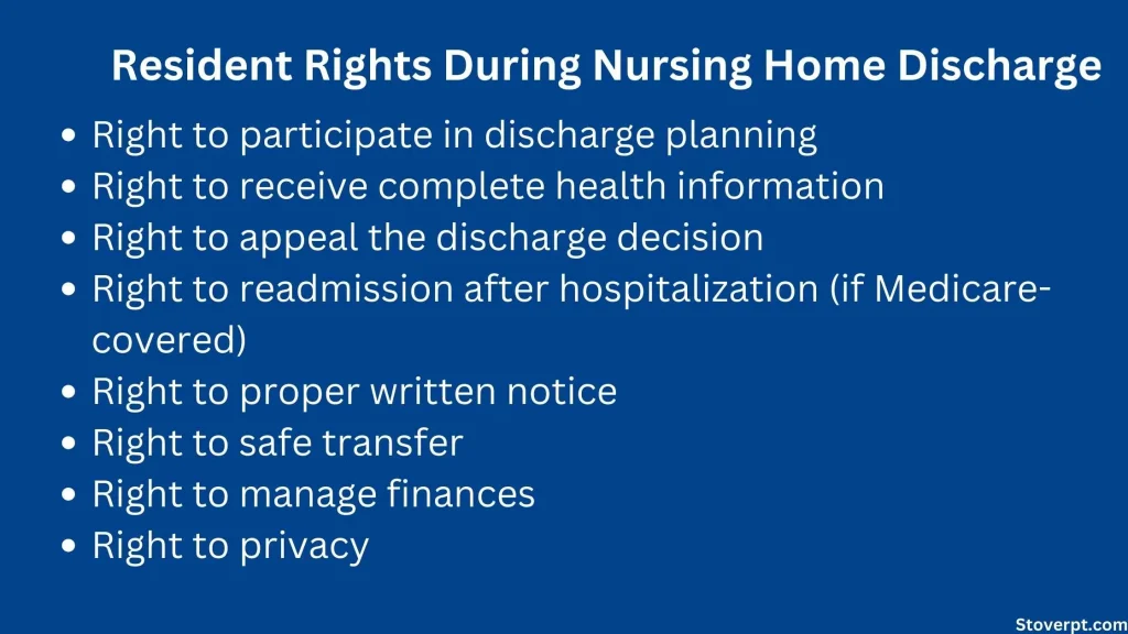 Resident Rights During Nursing Home Discharge